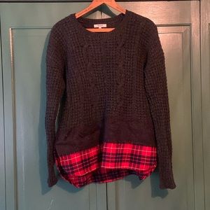 MADEWELL charcoal sweater